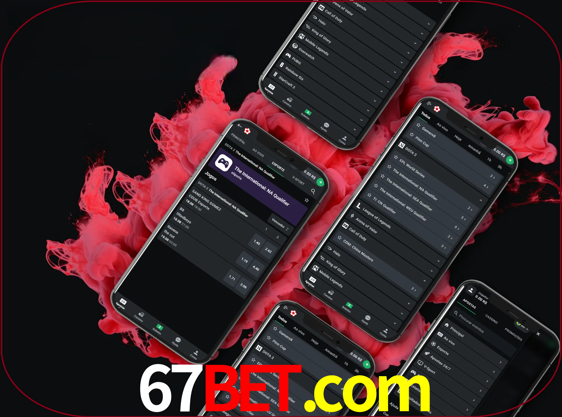 Se o seu smartphone não for compatível com a aplicação, esta opção do 67bet ajudá-lo-á a desfrutar do jogo.